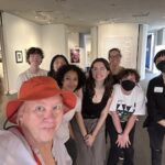posed photo of students and profs Ruby, and Smith with Dean Leslie Sharpe (GA Tech)