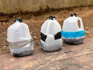 milk jugs